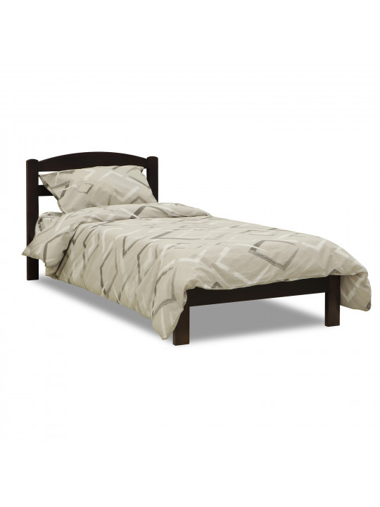 Bed for children HOBEL V-GRAIN-01 80X190 BROWN PIGMENT (3) 