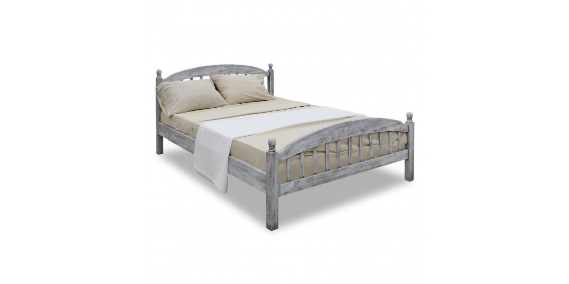 Մահճակալ HOBEL V-LANA-03 WOOD 140X200 ANTIK GREY (4) 