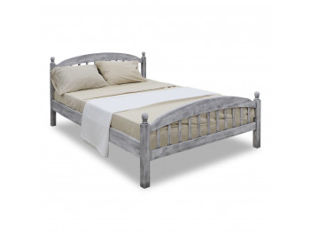 Кровать HOBEL V-LANA-03 WOOD 140X200 ANTIK GREY (3) 