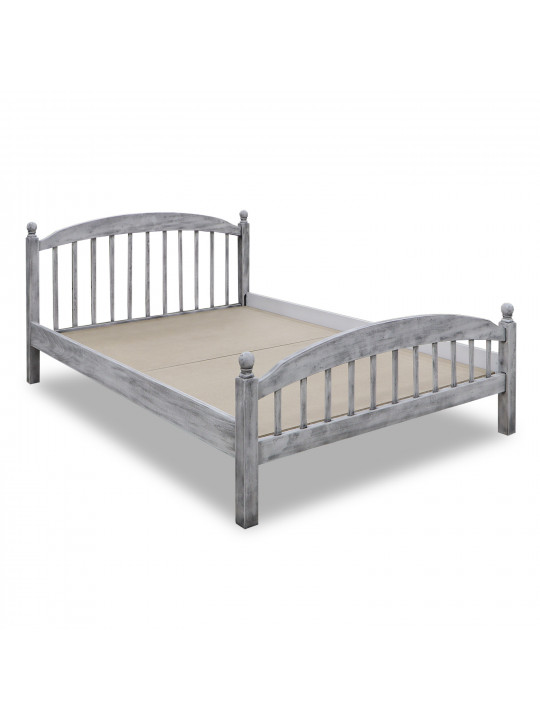 Кровать HOBEL V-LANA-03 WOOD 140X200 ANTIK GREY (3) 