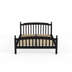 Bed HOBEL V-LANA-03 WOOD 140X200 CHOCOLATE PIGMENT LM (4) 