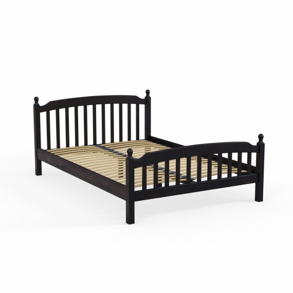 Bed HOBEL V-LANA-03 WOOD 140X200 CHOCOLATE PIGMENT LM (4) 
