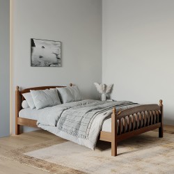 Bed HOBEL V-LANA-03 WOOD 140X200 OAK PIGMENT LM (4) 