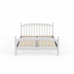 Bed HOBEL V-LANA-03 WOOD 140X200 WHITE LM (4) 