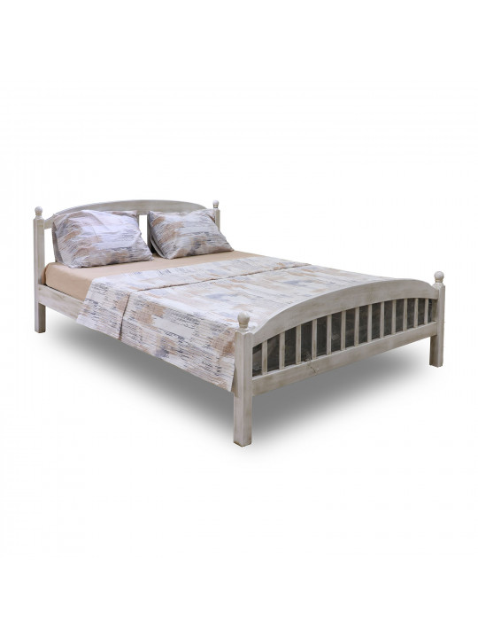 Bed HOBEL V-LANA-03 WOOD 160X200 ANTIK GOLD (4) 