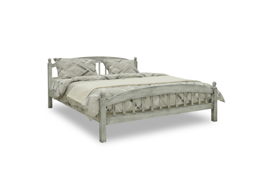 Մահճակալ HOBEL V-LANA-03 WOOD 160X200 ANTIK GREY (4) 