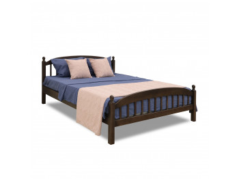 Bed HOBEL V-LANA-03 WOOD 160X200 BROWN PIGMENT (4) 