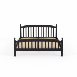 Bed HOBEL V-LANA-03 WOOD 160X200 CHOCOLATE PIGMENT LM (4) 