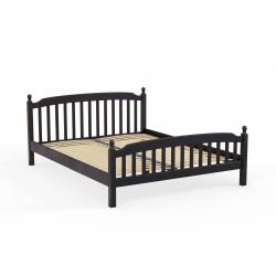Bed HOBEL V-LANA-03 WOOD 160X200 CHOCOLATE PIGMENT LM (4) 