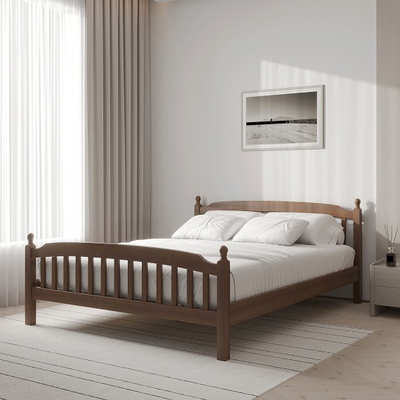 Bed HOBEL V-LANA-03 WOOD 160X200 OAK PIGMENT LM (4) 