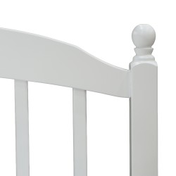 Bed HOBEL V-LANA-03 WOOD 160X200 WHITE LM (4) 
