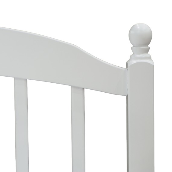 Bed HOBEL V-LANA-03 WOOD 160X200 WHITE LM (4) 