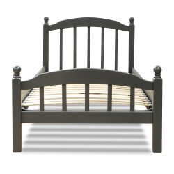 Bed HOBEL V-LANA-03 WOOD 90X200 7021 BLACK GREY (3) 