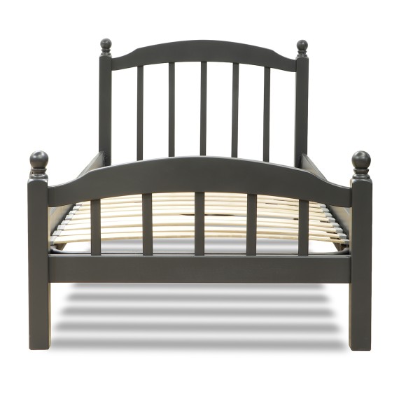 Кровать HOBEL V-LANA-03 WOOD 90X200 7021 BLACK GREY (3) 