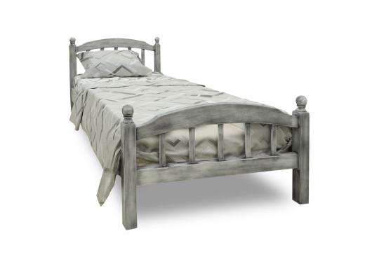 Մահճակալ HOBEL V-LANA-03 WOOD 90X200 ANTIK GREY (3) 