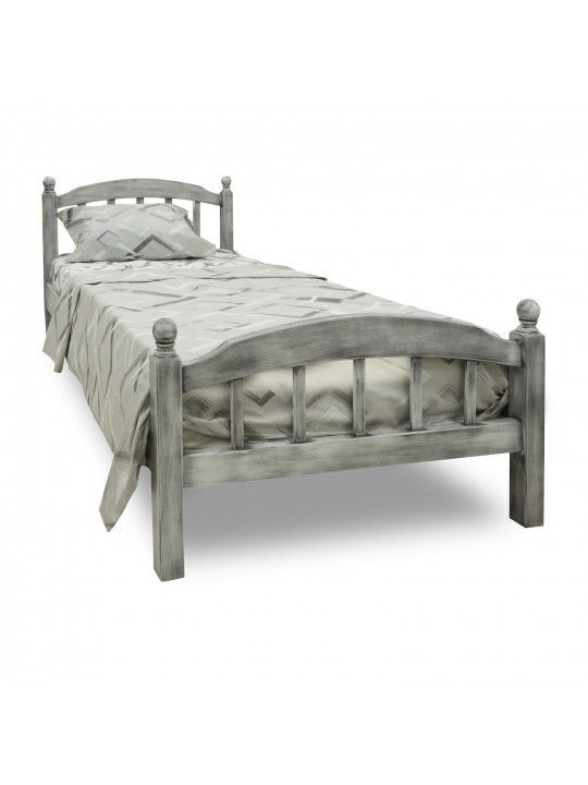 Մահճակալ HOBEL V-LANA-03 WOOD 90X200 ANTIK GREY (3) 