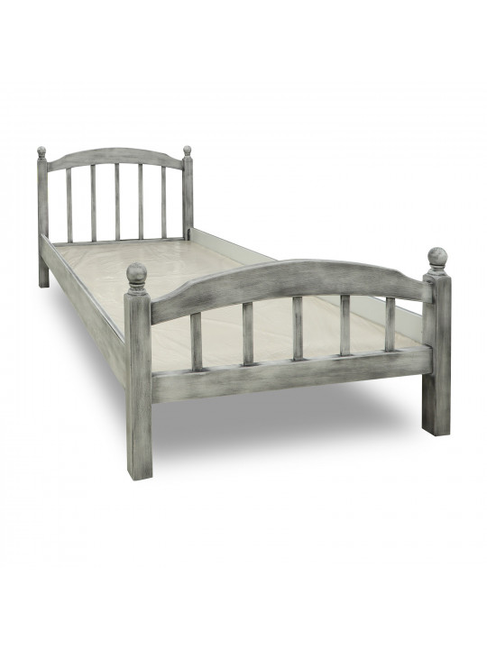 Մահճակալ HOBEL V-LANA-03 WOOD 90X200 ANTIK GREY (3) 