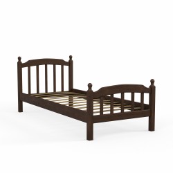 Bed HOBEL V-LANA-03 WOOD 90X200 BROWN PIGMENT LM (3) 
