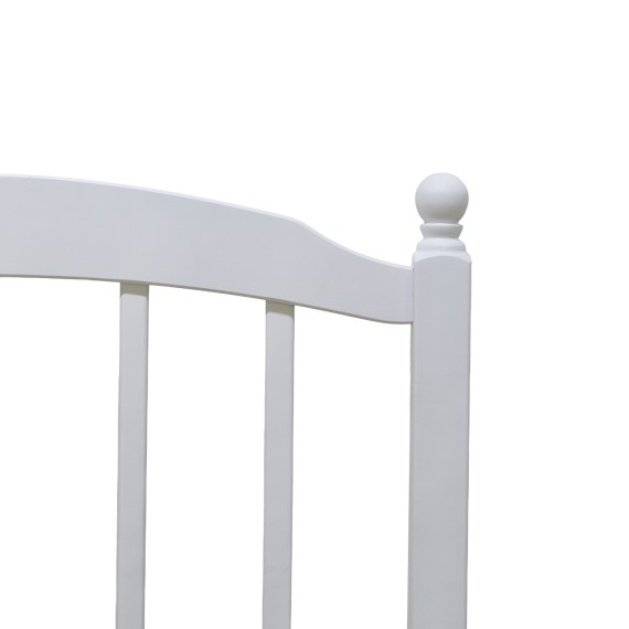 Кровать HOBEL V-LANA-03 WOOD 90X200 WHITE (3) 