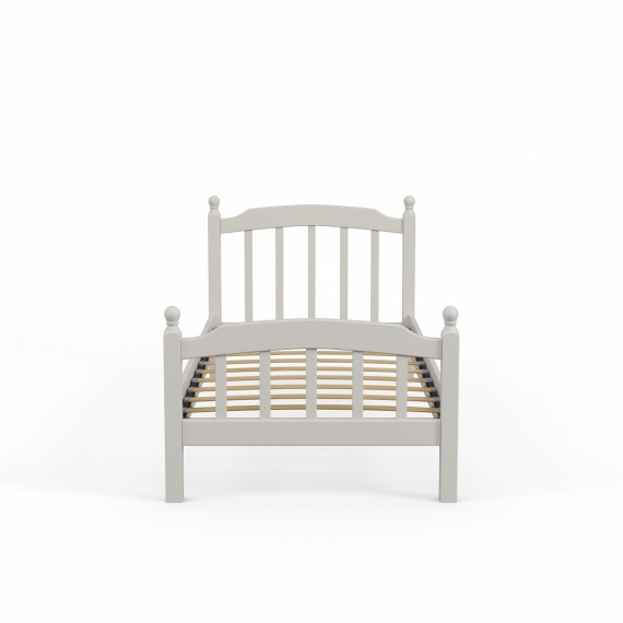 Кровать HOBEL V-LANA-03 WOOD 90X200 WHITE (3) 