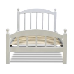 Bed HOBEL V-LANA-03 WOOD 90X200 WHITE (3) 