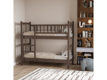 Մանկական մահճակալ HOBEL TWO-STOREY EX-B53 90X190 BROWN PIGMENT (7) 