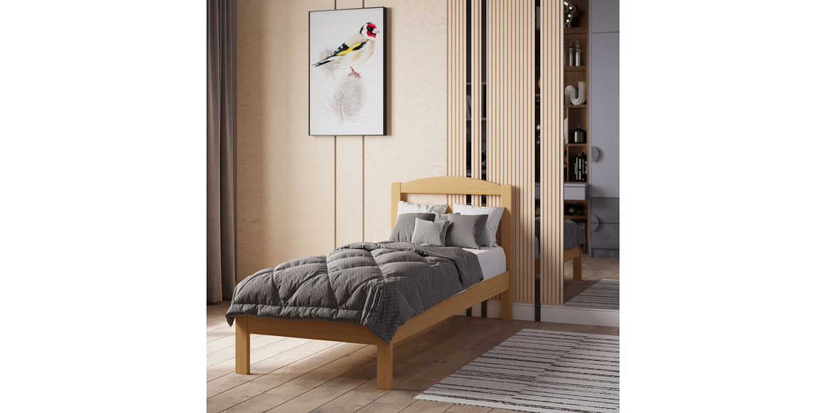 Детский кровать HOBEL V-GRAIN-01 80X190 NATURAL (3) 