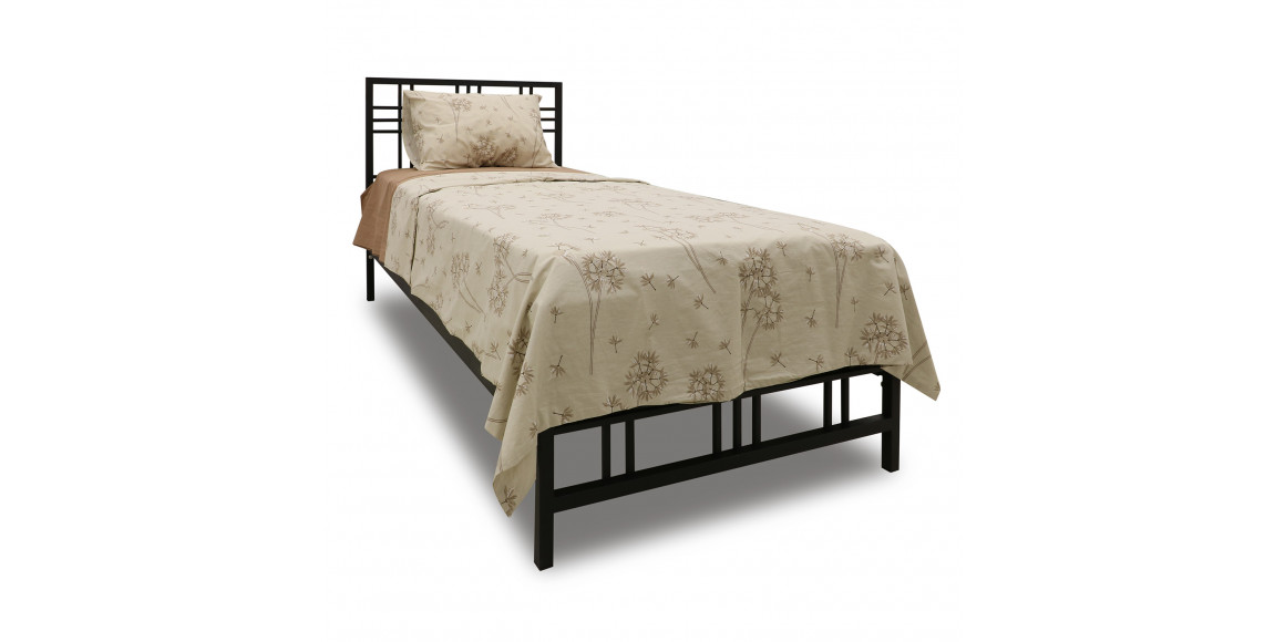 Bed HOBEL WMX-B-94 90x200 METAL BLACK/BLACK (3) 