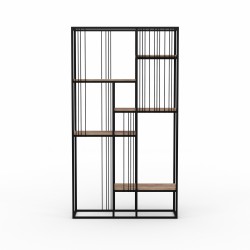Bookcase & shelving HOBEL LANFEN 100 BLACK METAL/ K004 (1) 