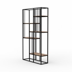 Bookcase & shelving HOBEL LANFEN 100 BLACK METAL/ K004 (1) 