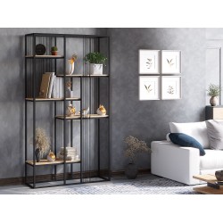 Bookcase & shelving HOBEL LANFEN 100 BLACK METAL/ K003 (1) 