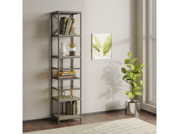 Գրապահարան և դարակաշար HOBEL LANFEN M-110 METAL BLACK/ GLASS/ K354 (1) 