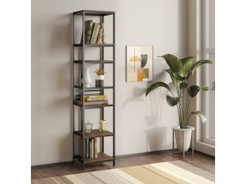 Գրապահարան և դարակաշար HOBEL LANFEN M-112 BLACK/GLASS /K090 (1) 