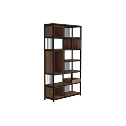 Bookcase & shelving HOBEL LANFEN M124 METAL BLACK/K090 (1) 