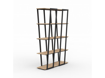 Bookcase & shelving HOBEL LANFEN M125 METAL BLACK/K003 (1) 