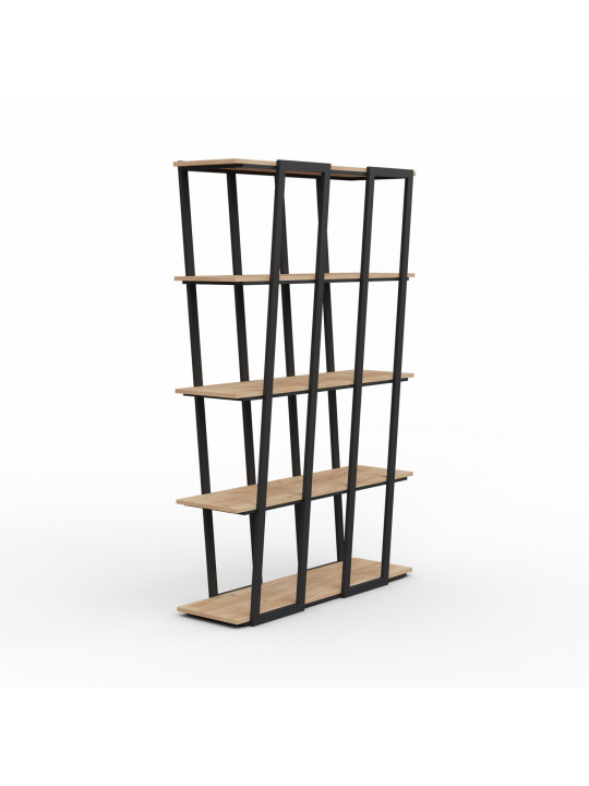 Գրապահարան և դարակաշար HOBEL LANFEN M125 METAL BLACK/K003 (1) 