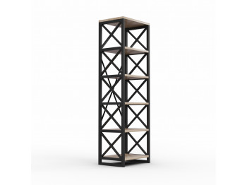 Bookcase & shelving HOBEL LOFT-SH-139-L BLACK/ 3025 (1) 