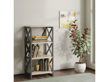 Գրապահարան և դարակաշար HOBEL LOFT-SH-139-M BLACK/ 3025 (1) 