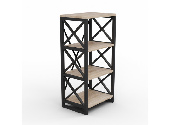 Գրապահարան և դարակաշար HOBEL LOFT-SH-139-M BLACK/ 3025 (1) 
