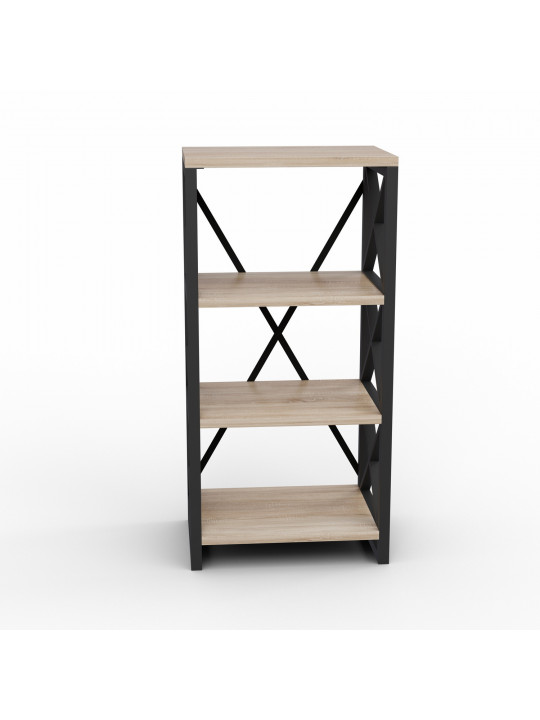Bookcase & shelving HOBEL LOFT-SH-139-M BLACK/ 3025 (1) 