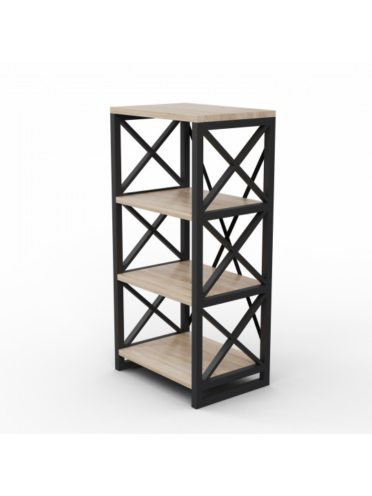 Bookcase & shelving HOBEL LOFT-SH-139-M BLACK/ 3025 (1) 