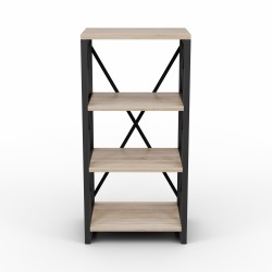 Bookcase & shelving HOBEL LOFT-SH-139-M BLACK/ 3025 (1) 