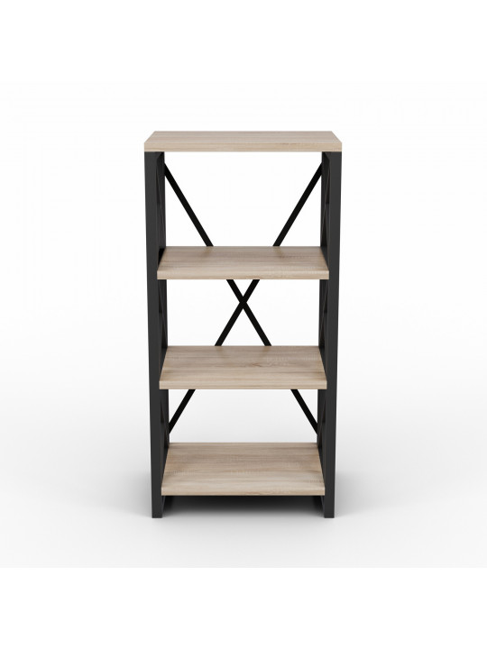 Bookcase & shelving HOBEL LOFT-SH-139-M BLACK/ 3025 (1) 