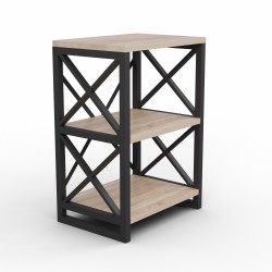 Bookcase & shelving HOBEL LOFT-SH-139-S BLACK/ 3025 (1) 