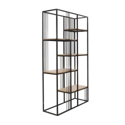 Bookcase & shelving HOBEL LANFEN 100 BLACK METAL/ K003 (1) 