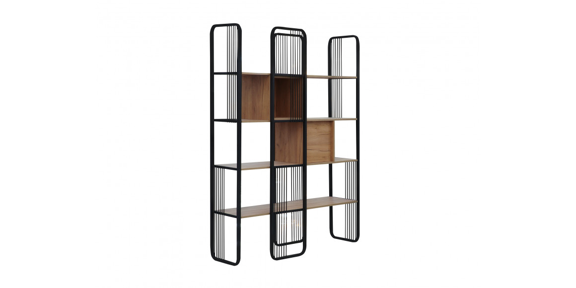 Bookcase & shelving HOBEL LANFEN M-107 BLACK K003 (3) 