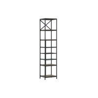 Bookcase & shelving HOBEL LANFEN M-110 BLACK/GLASS FM/K090 (1) 