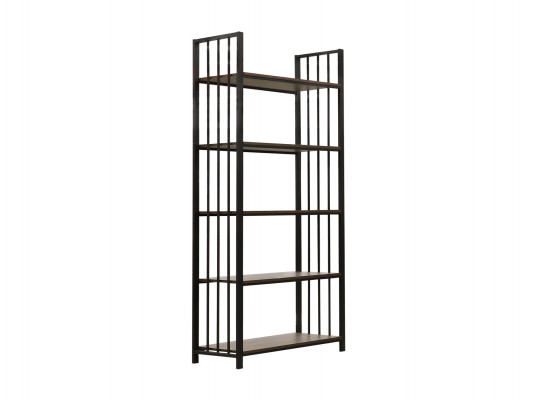 Bookcase & shelving HOBEL LANFEN M102 METAL BLACK K090 (1) 
