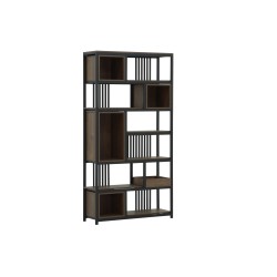 Bookcase & shelving HOBEL LANFEN M124 METAL BLACK/K090 (1) 