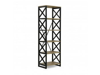 Գրապահարան և դարակաշար HOBEL LOFT-SH-139-L BLACK/ 3025 (1) 